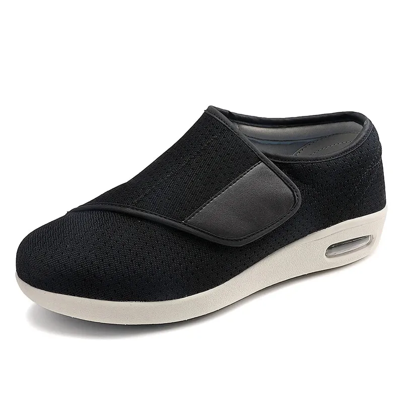 Professional Velcro Plantar Fasciitis Edema Arthritis Gout Hallux Valgus Swollen Feet Big Toe Ortho Diabetic Elderly Shoes Men